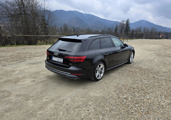 Audi A4 cena 64900 przebieg: 61000, rok produkcji 2016 z Zakopane małe 137